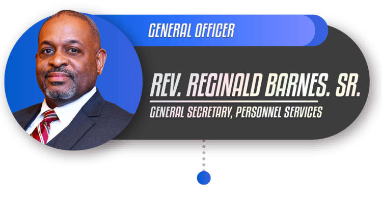 A picture of reginald barfield, the general officer.