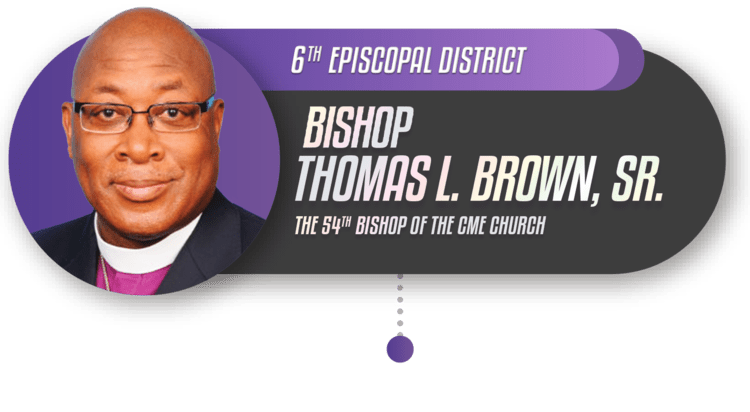 A picture of the bishop thomas l. Brown