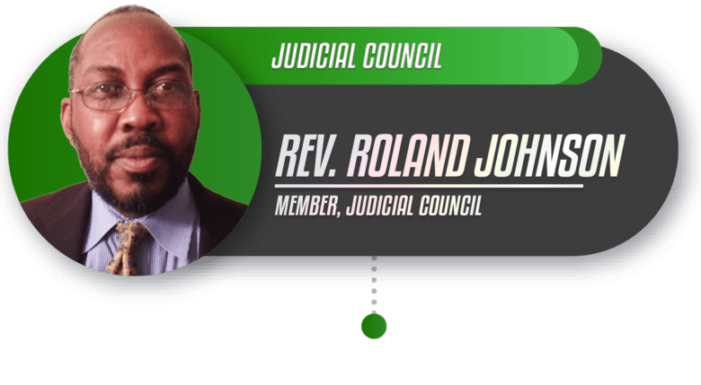 A picture of the rev. Roland johnson