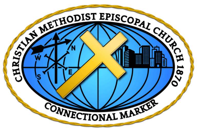 A cross is in the center of a globe.