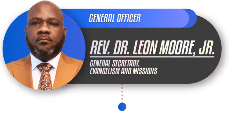 A picture of the rev. Dr. Leon moore