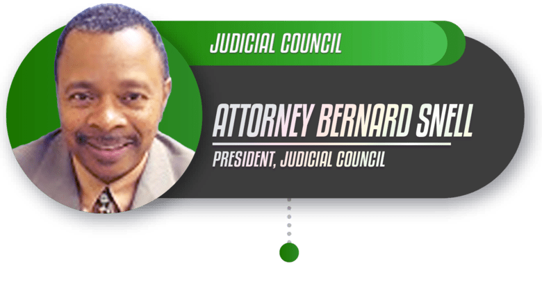 A picture of the attorney bernard j. Johnson