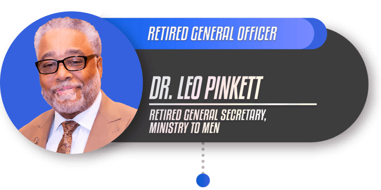 Dr. Leo Pinkett, retired general secretary.