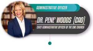 Administrative officer with professional title displayed.